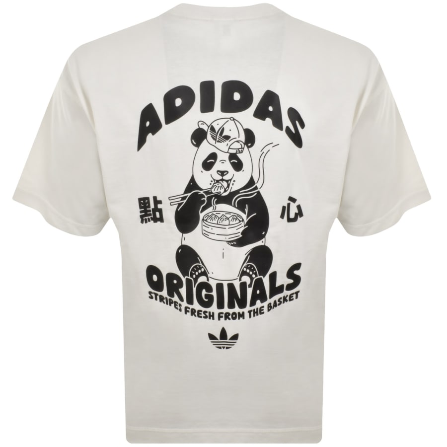 adidas Originals Oversized Chopstick T Shirt White | Mainline